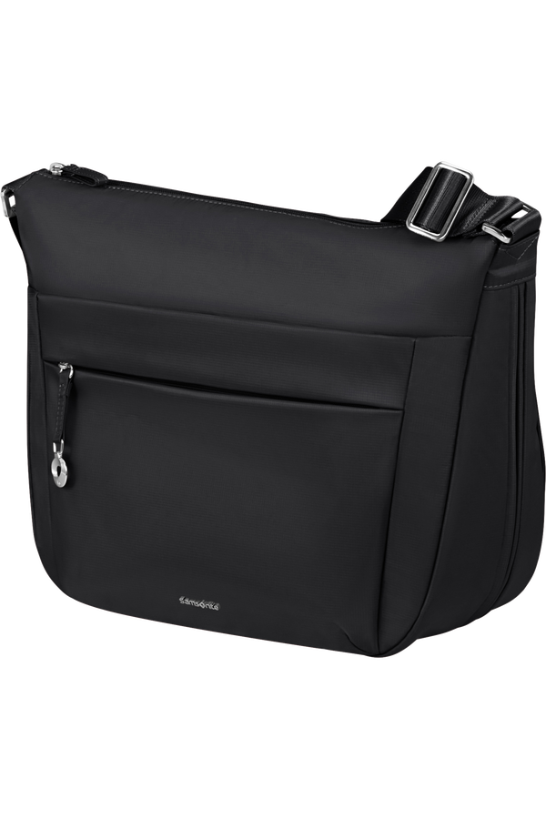 Samsonite Move 5.0 Hobo Bag Round Expandable M  Noir