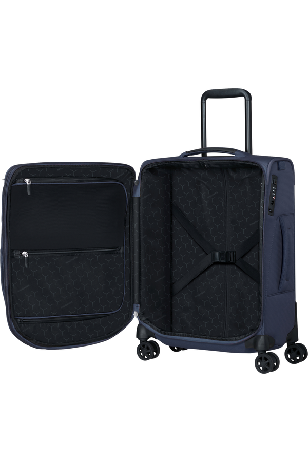 Samsonite Spark Sng Eco Spinner Expandable FL 55cm  Bleu nuit