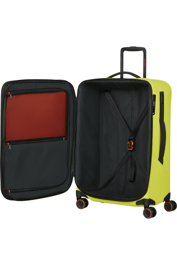 Samsonite Glazed Spinner Expandable 67cm  Lime punch