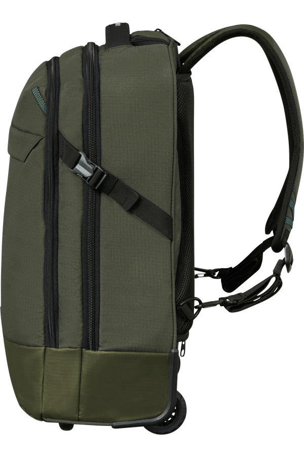 Samsonite Roadseeker Laptop Backpack with wheels 17.3''  Vert olive foncé