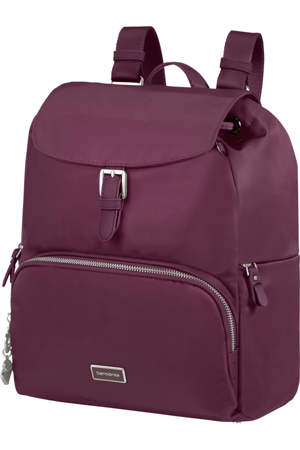 Samsonite Karissa 2.0 Backpack 3 Pockets 1 Buckle  Eco Grape Wine