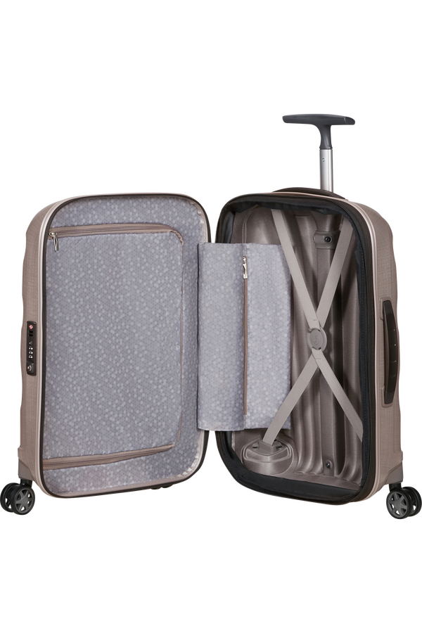 Samsonite Cosmolite Spinner Expandable 55cm  Perle
