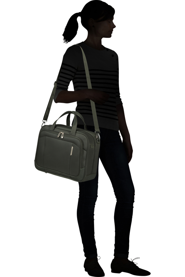 Samsonite Respark LAPTOP SHOULDER BAG  Forest Green