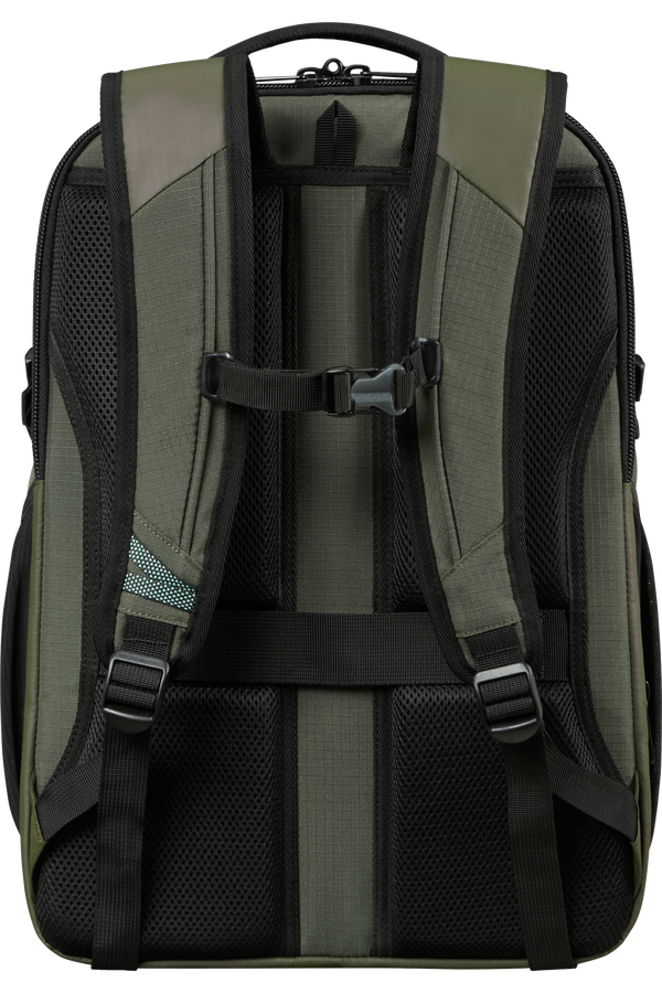 Samsonite Roadseeker Laptop Backpack Expandable L  Vert olive foncé