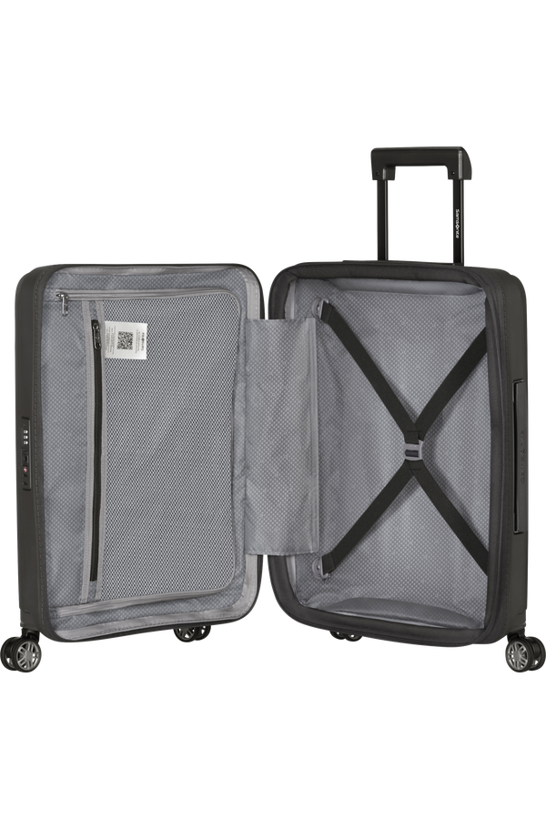 Hi-Fi Valise &agrave; 4 roues 55cm | Samsonite Hi-Fi Spinner 55/20 EXP FL 55cm  Noir