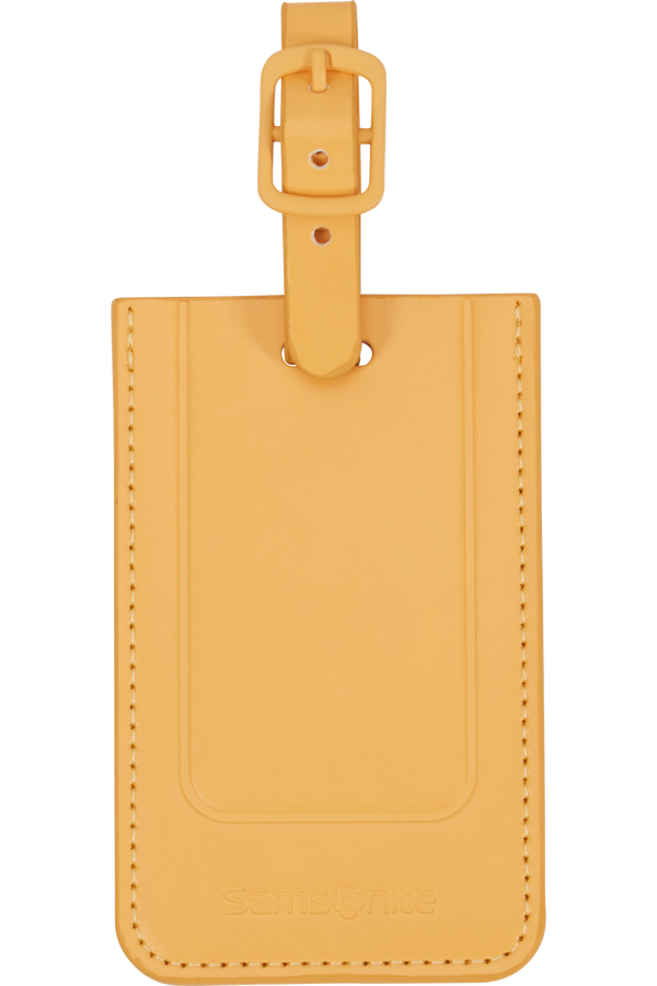 Samsonite Ta Revolution Rectangle Luggage Tag x2  Jaune