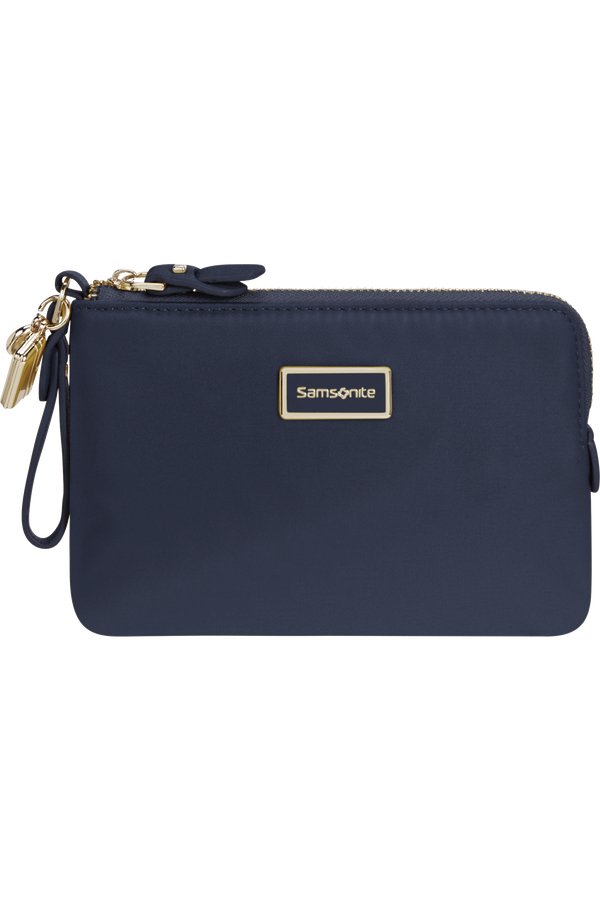 Samsonite Karissa 2.0 Slg Flat Pouch 3CC  Bleu nuit