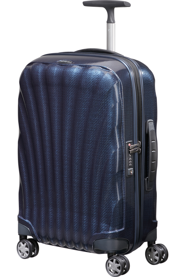 Samsonite Cosmolite Spinner Expandable 55cm  Bleu nuit
