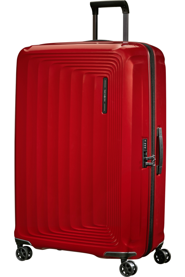 Samsonite Nuon Spinner Expandable 81cm  Rouge métal