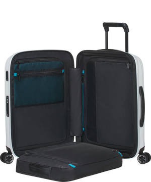 Nexis Valise &agrave; 4 roues extensible 55cm 55 x 40 x 20/23 cm | 2.5 kg | Samsonite Nexis Spinner Expandable Length 40cm 55cm  Cotton White