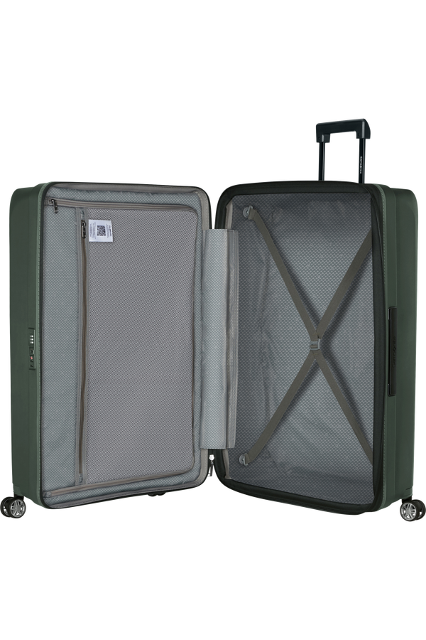 Hi-Fi Valise &agrave; 4 roues 81cm | Samsonite Hi-Fi Spinner 81/30 EXP FL 81cm  Climbing Ivy