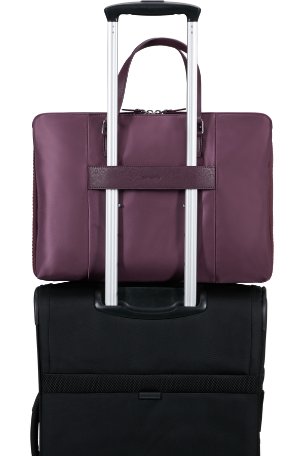 Samsonite Karissa Evo Slim Bailhandle 15.6'  Bordeaux