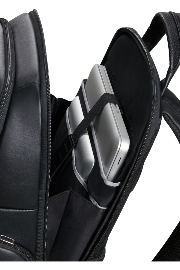 Samsonite Pro-Dlx 6 Leather Backpack 15.6'  Noir