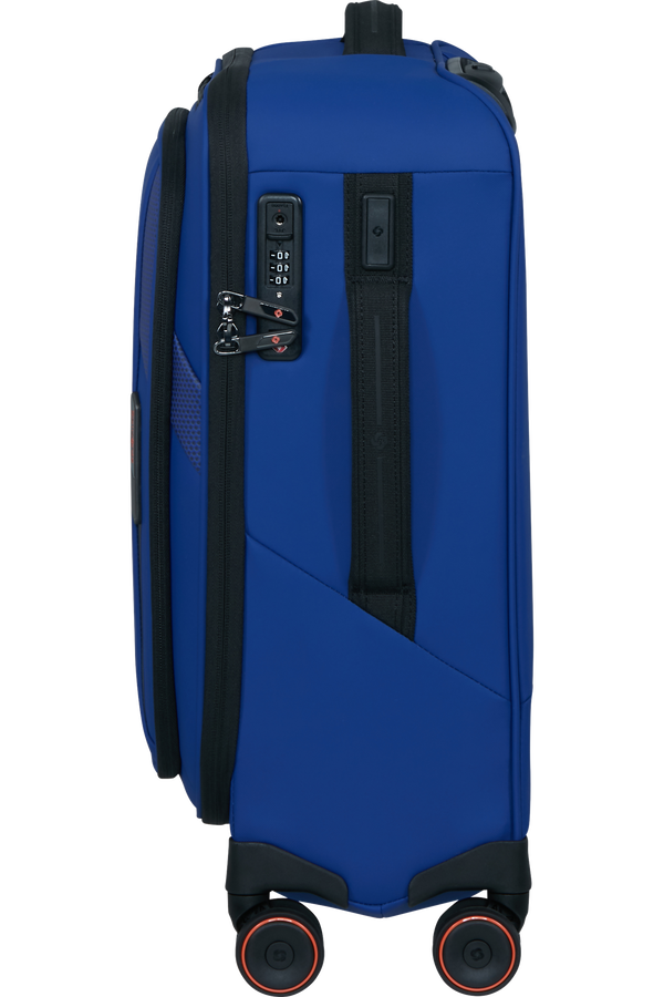 Samsonite Glazed Spinner Expandable 55cm  Bleu &eacute;lectrique