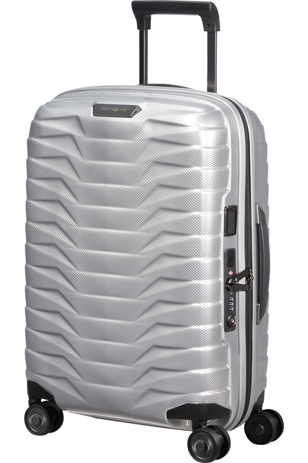 Samsonite Proxis Spinner Expandable 55cm  Argent