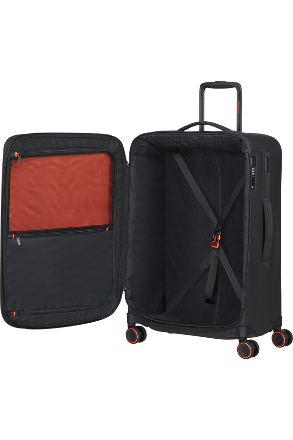 Samsonite Glazed Spinner Expandable 67cm  Noir