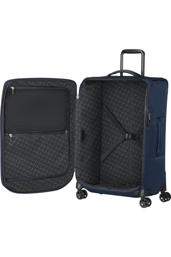 Samsonite Spark Sng Eco Spinner Expandable FL 67cm  Bleu nuit