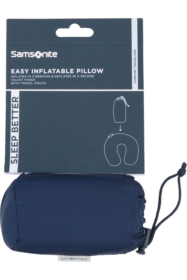 Samsonite Ta Revolution Easy Inflatable Pillow  Bleu nuit