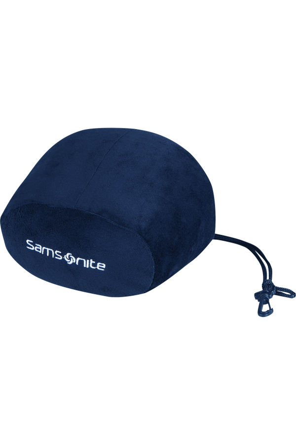 Samsonite Ta Revolution Memory Foam Pillow/Pouch  Bleu nuit