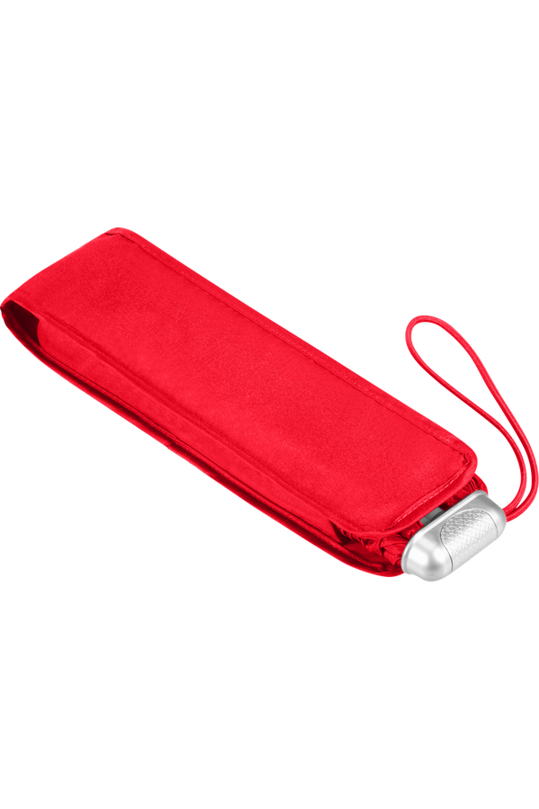 Samsonite Alu Drop S 3 Sect. Manual Flat  Tomate