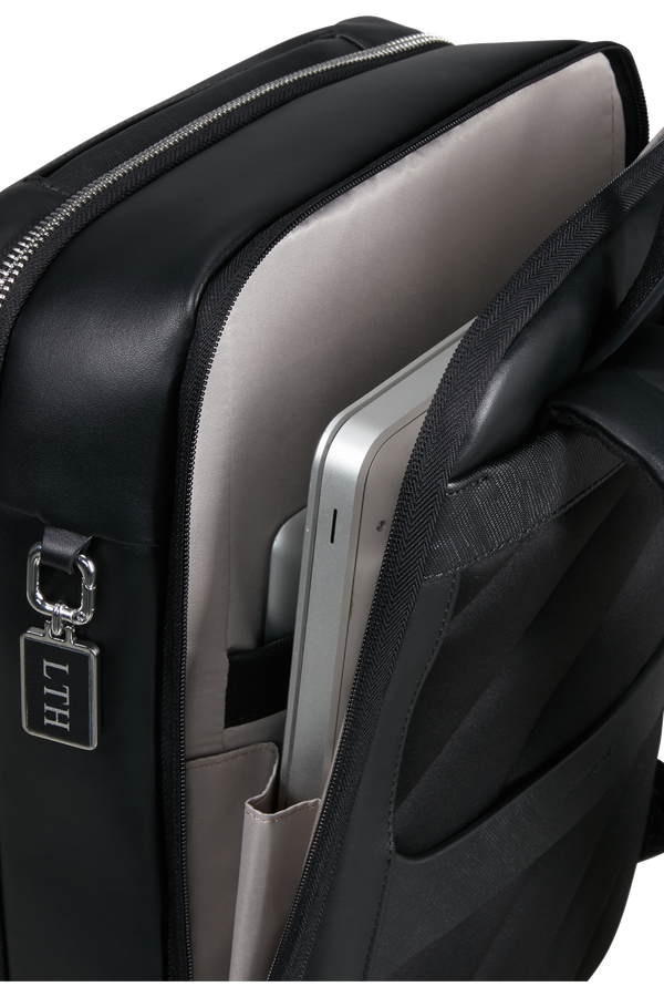 Image Biz Leather Sac &agrave; dos 14.1" | Samsonite Image Biz Leather Backpack 14.1'  Noir