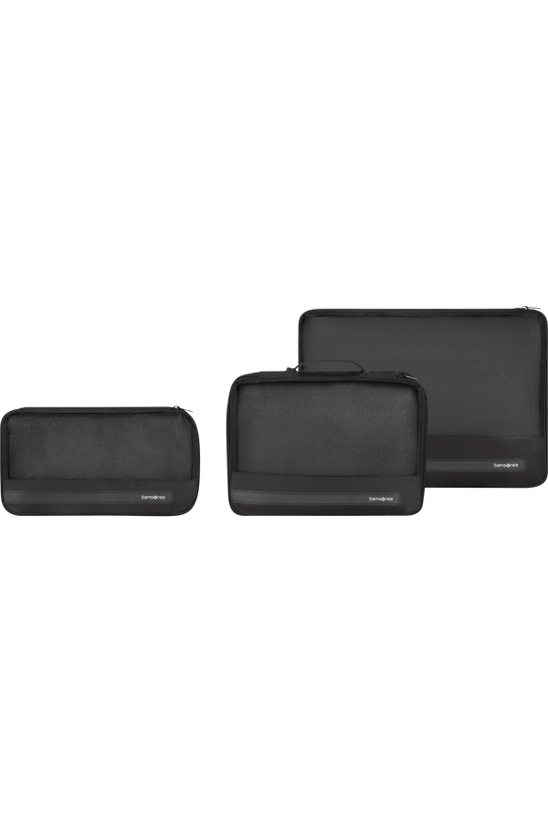 Samsonite Ta Revolution Set of 3 Packing Cubes  Noir