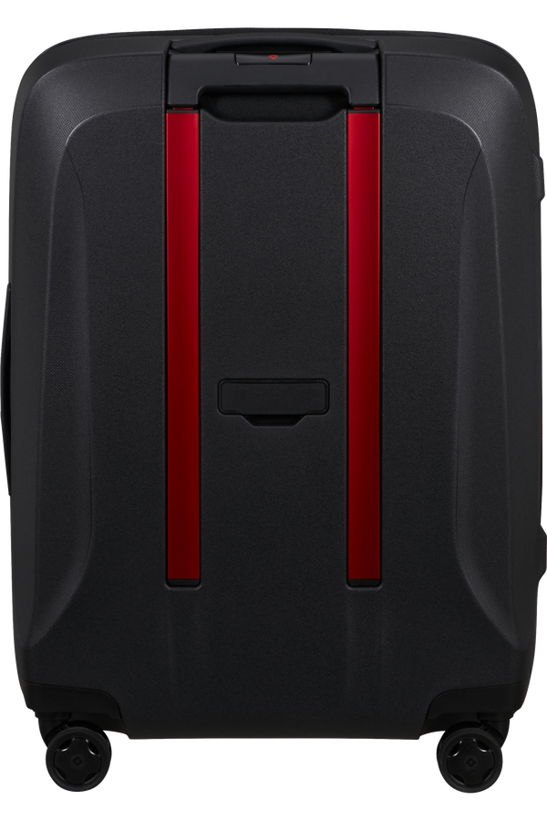 Samsonite Essens Spinner Expandable ZIP 55cm  Charcoal/Red