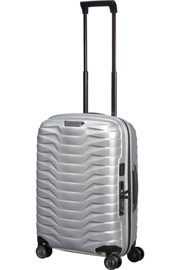 Samsonite Proxis Spinner Expandable 55cm  Argent