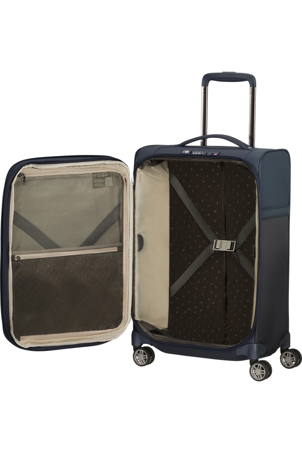 Samsonite Airea Spinner Expandable 35cm 55cm  Bleu foncé