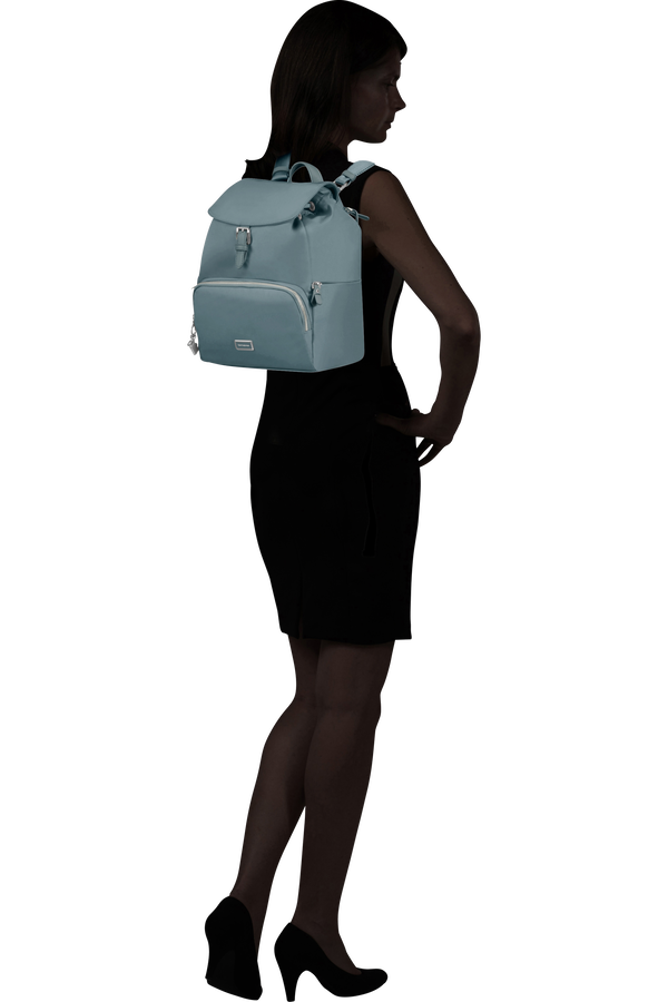 Samsonite Karissa 2.0 Backpack 3 Pockets 1 Buckle  Bleu p&eacute;trole