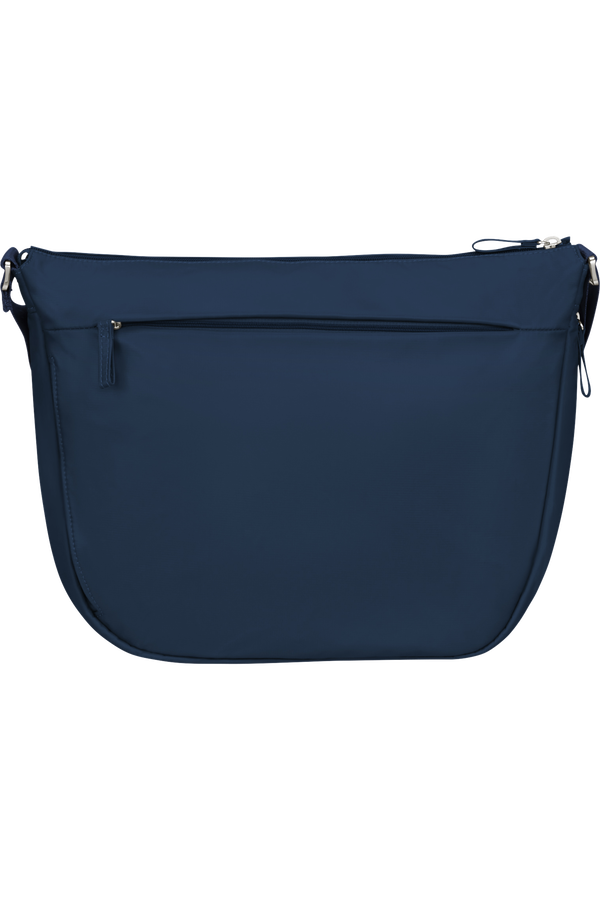 Samsonite Move 5.0 Hobo Bag Round Expandable M  Bleu fonc&eacute;