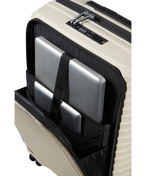 Upscape Valise &agrave; 4 roues extensible 55cm 55 x 40 x 23/26 cm | 2.6 kg