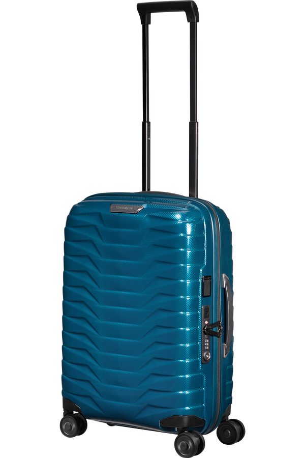 Samsonite Proxis Spinner Expandable 55cm  Bleu pétrole