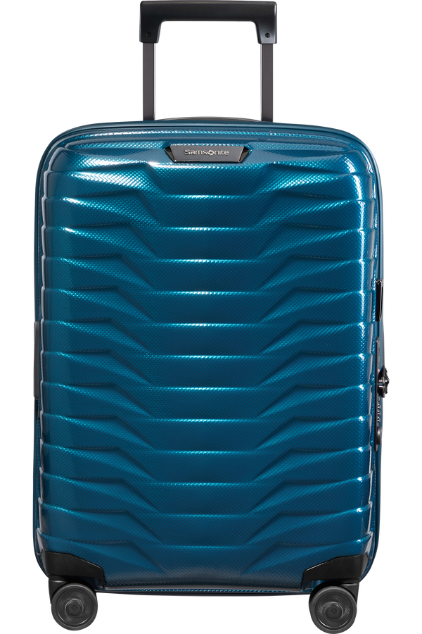 Samsonite Proxis Spinner Expandable 55cm  Bleu p&eacute;trole