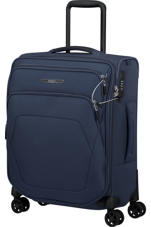 Samsonite Spark Sng Eco Spinner Expandable FL 55cm  Bleu nuit