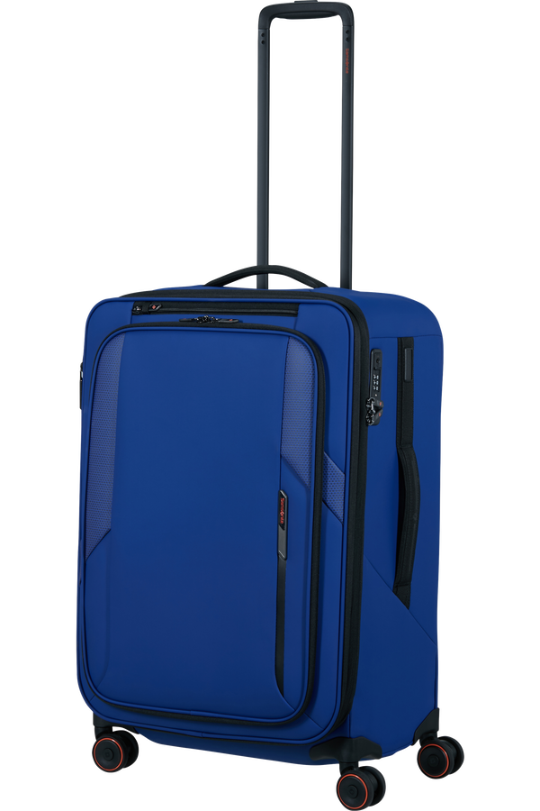 Glazed Valise 4 roues extensible 67cm