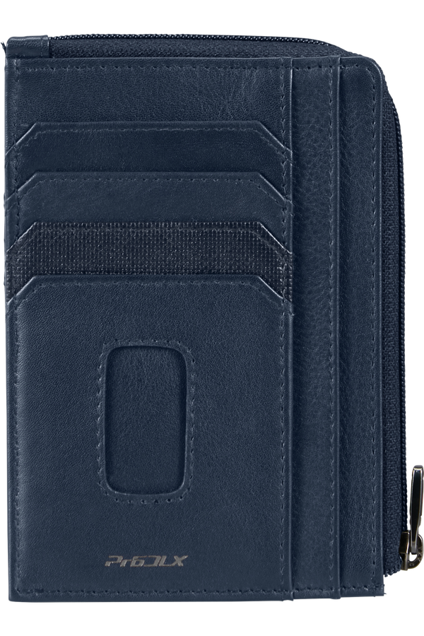 Samsonite Pro-Dlx 6 Slg 727-ALL IN ONE WALLET ZIP  Night Blue