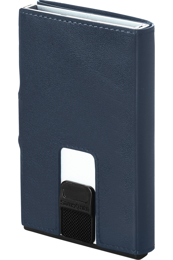 Samsonite Alu Fit 202 - Slide-up Wallet  Bleu