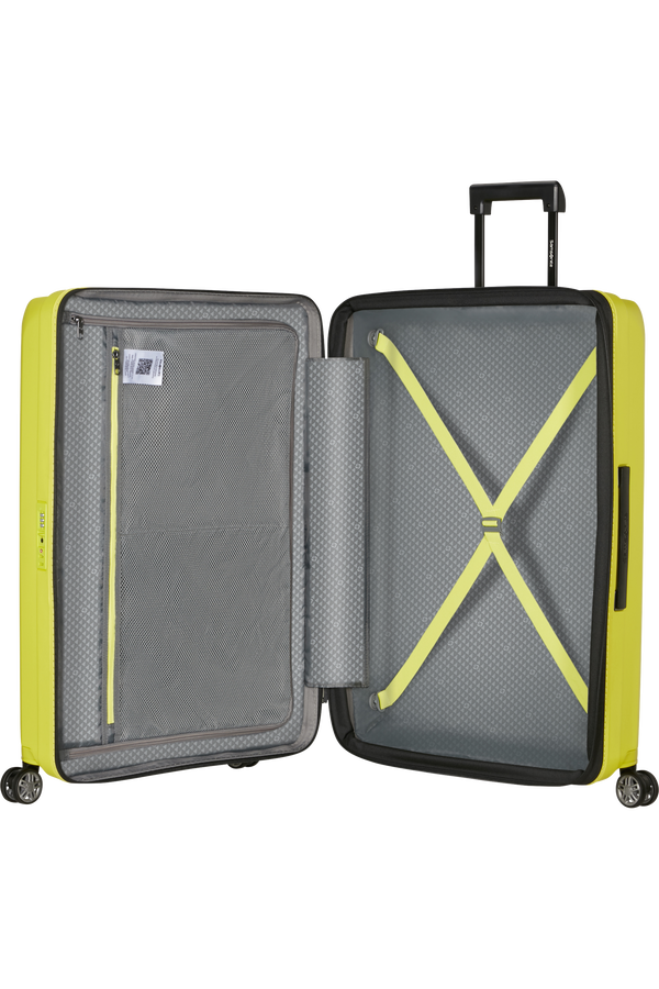 Hi-Fi Valise &agrave; 4 roues 75cm | Samsonite Hi-Fi Spinner 75/28 EXP FL 75cm  Lemon Yellow
