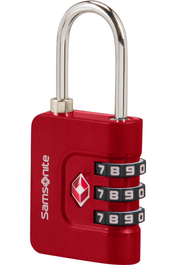 Samsonite Ta Revolution Combilock 3 dial TSA  Rouge