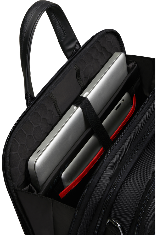 Samsonite Pro-Dlx 6 Bailhandle Expandable 15.6'  Noir