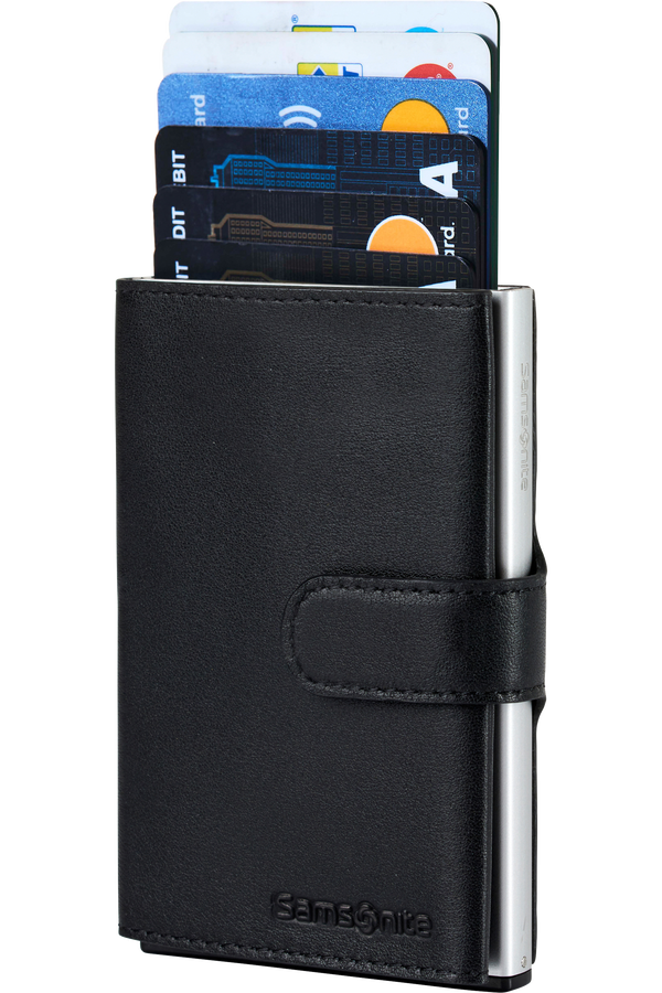 Samsonite Alu Fit 202 - Slide-up Wallet  Noir