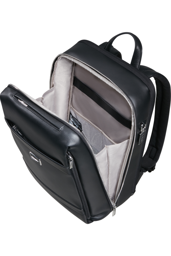 Image Biz Leather Sac &agrave; dos 14.1" | Samsonite Image Biz Leather Backpack 14.1'  Noir
