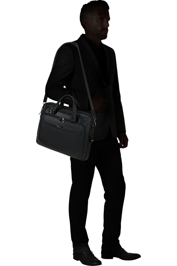 Pro-Dlx Leather Sacoche Ordinateur 15.6"