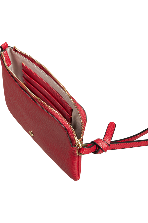 Samsonite My Samsonite Slg Flat Pouch 3CC  Tomato Red