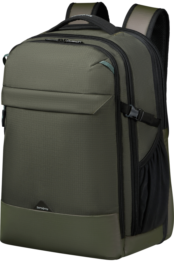 Samsonite Roadseeker Laptop Backpack Expandable L  Vert olive foncé
