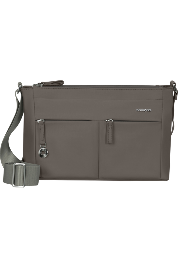 Samsonite Move 5.0 Horiz. Shoulder Bag + Flap  Gunmetal Green