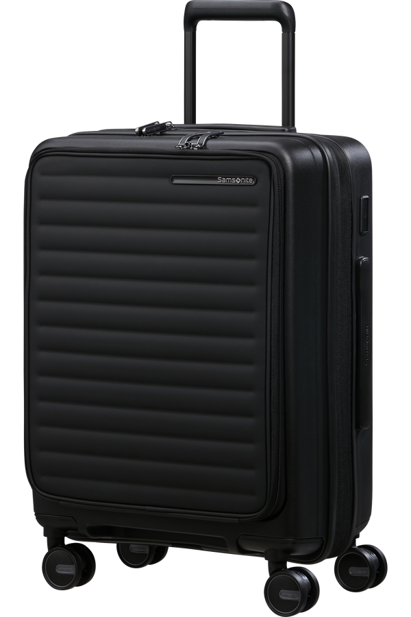 Samsonite Restackd Spinner Expandable Easy Access 55cm  Noir