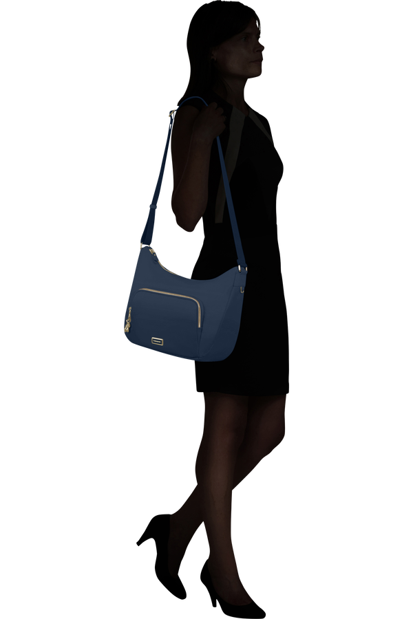 Samsonite Karissa 2.0 Hobo Bag M  Eco Midnight Blue