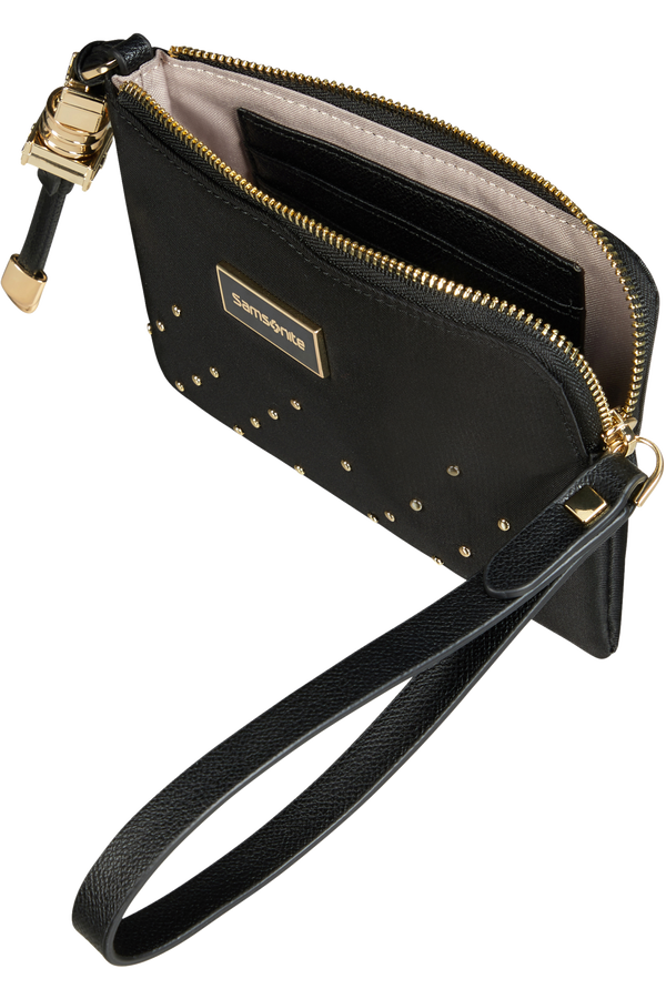 Samsonite Karissa Slg Flat Pouch 3CC Studs  Noir
